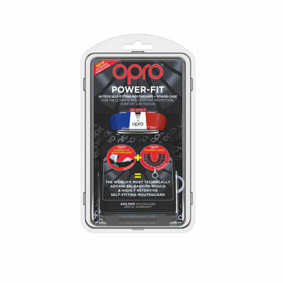 Opro Power Fit Countries Mouth Guard France at Bytomic Trade and Wholesale