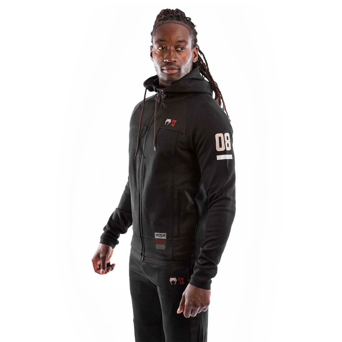 Black Venum Loma 08-12 Hoodie    at Bytomic Trade and Wholesale