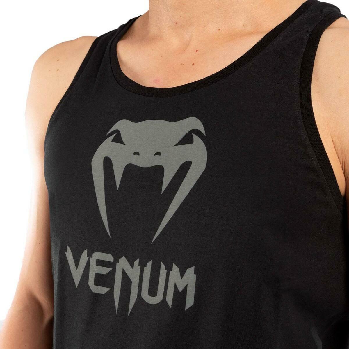 Black-Grey Venum Classic Tank Top    at Bytomic Trade and Wholesale