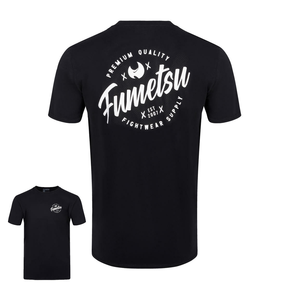 Fumetsu Script T-Shirt Black Small at Bytomic Trade and Wholesale