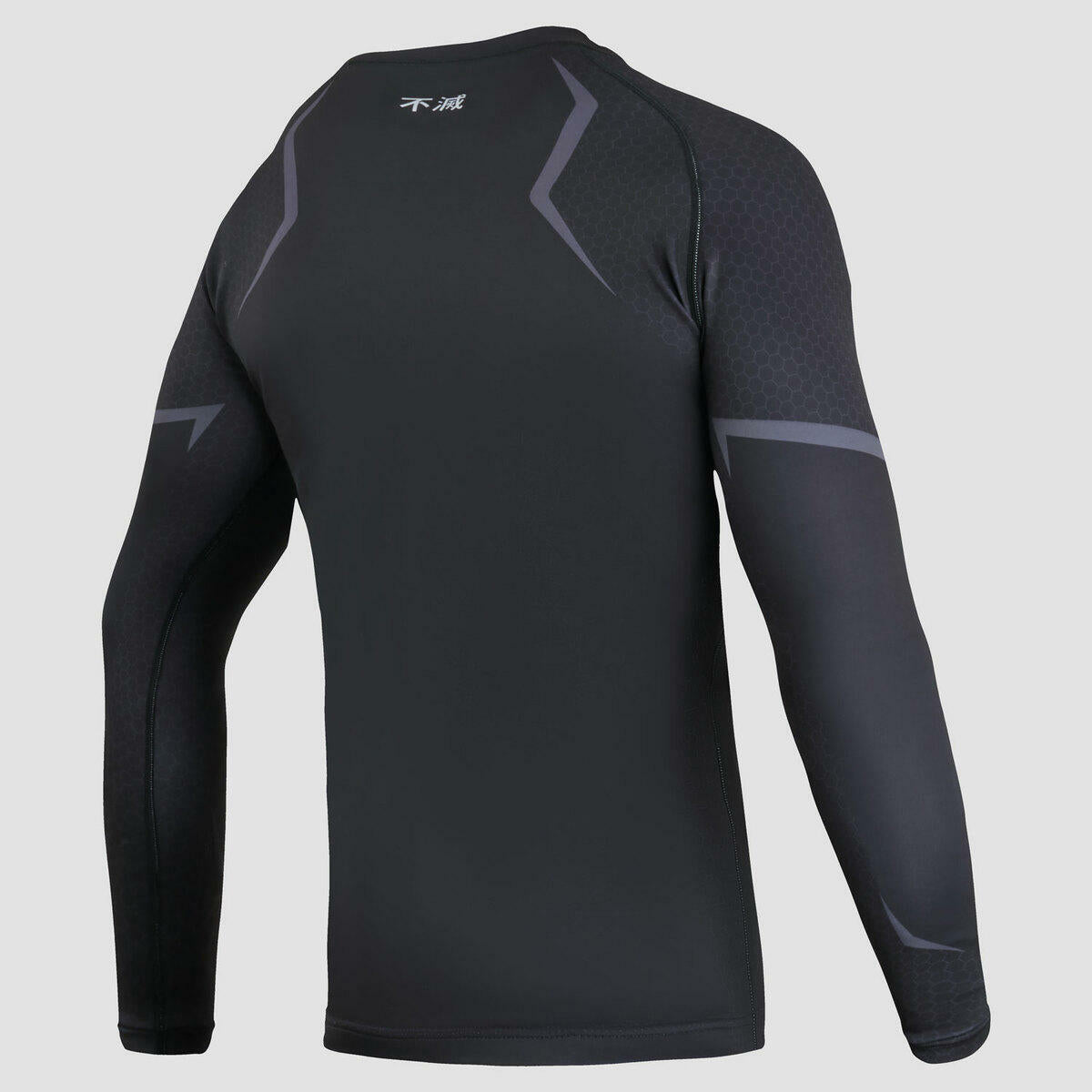 Black Fumetsu Ghost MK2 Long Sleeve Rash Guard at Bytomic Trade and Wholesale