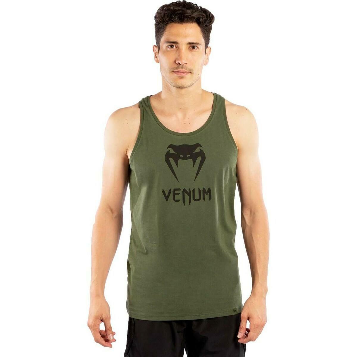 Black-Grey Venum Classic Tank Top    at Bytomic Trade and Wholesale