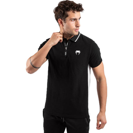 Black-White Venum Legacy Polo Shirt    at Bytomic Trade and Wholesale