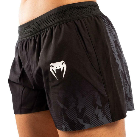 Black Venum UFC Authentic Fight Week Women's Training Shorts    at Bytomic Trade and Wholesale