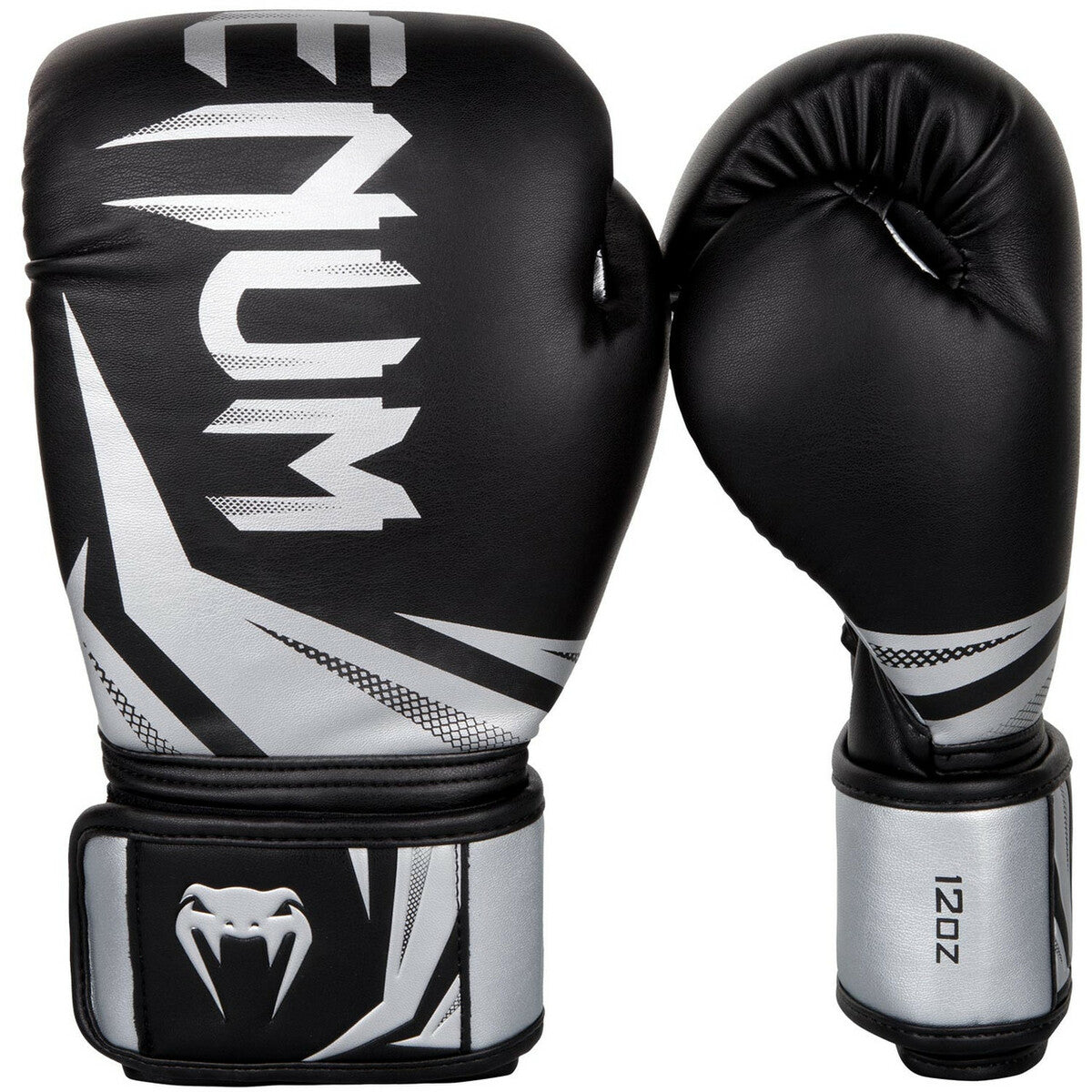 Venum Challenger 3.0 Boxing Gloves Black/Silver at Bytomic Trade and Wholesale