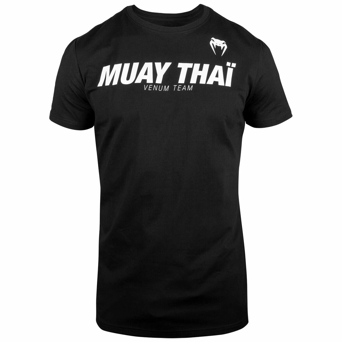 Black/White Venum Classic Muay Thai T-Shirt at Bytomic Trade and Wholesale