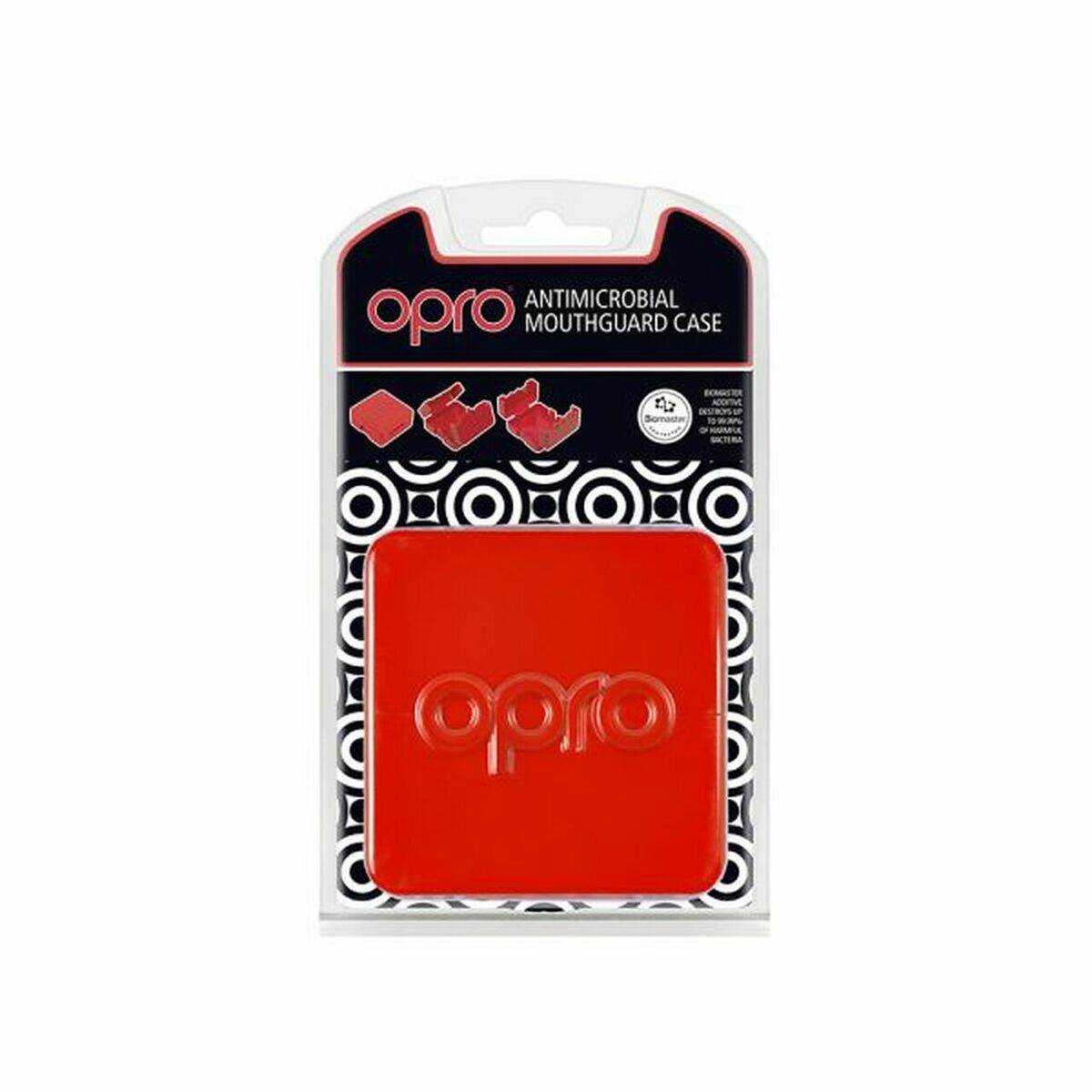 Opro Gen 4 Anti-Microbial Mouth Guard Case Red at Bytomic Trade and Wholesale