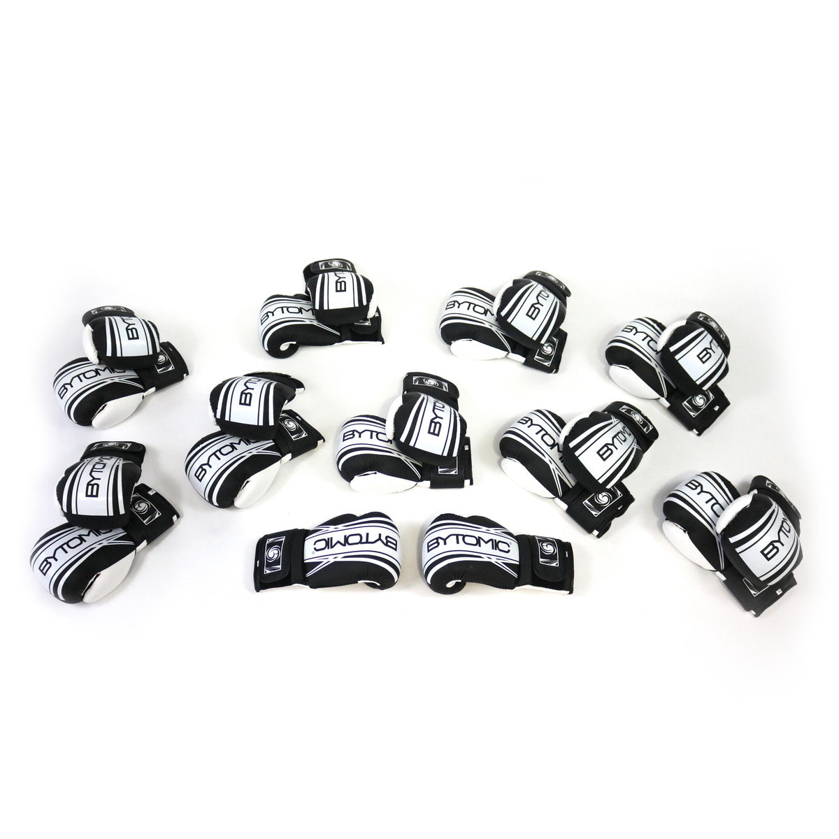 Black/White Bytomic Axis V2 Boxing Glove 10 Pack at Bytomic Trade and Wholesale