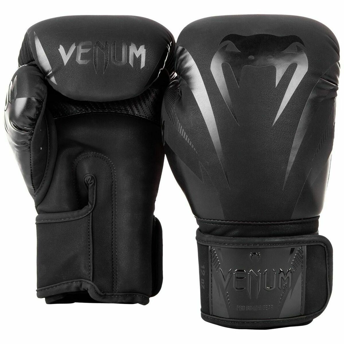 Venum Impact Boxing Gloves Black/Black 10oz at Bytomic Trade and Wholesale