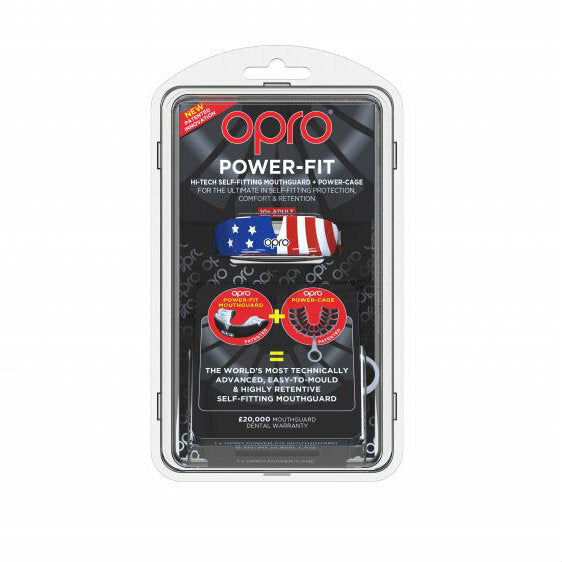 Opro Power Fit Countries Mouth Guard USA at Bytomic Trade and Wholesale