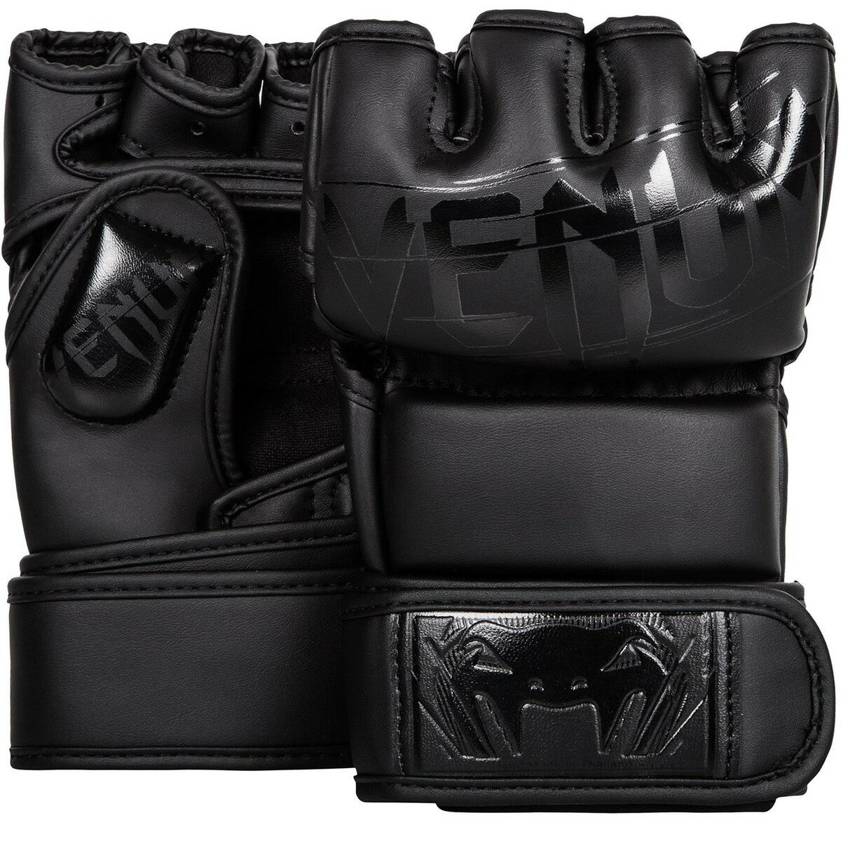 Black/Black Venum Undisputed 2.0 MMA Gloves at Bytomic Trade and Wholesale