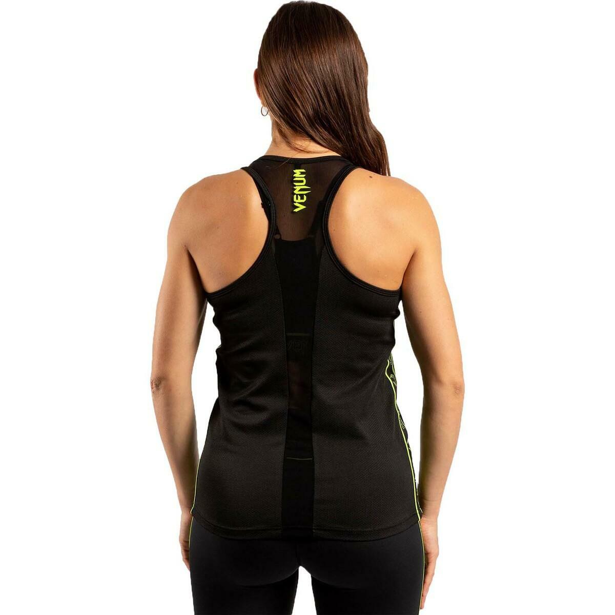Black-Neo Yellow Venum Tecmo Womens Tank Top    at Bytomic Trade and Wholesale