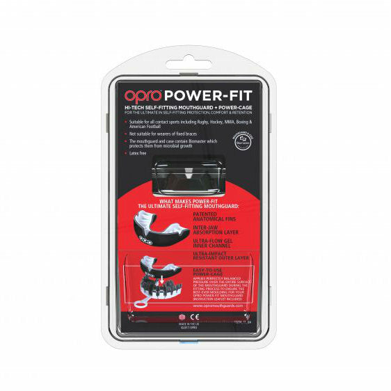Opro Power Fit Countries Mouth Guard Wales at Bytomic Trade and Wholesale