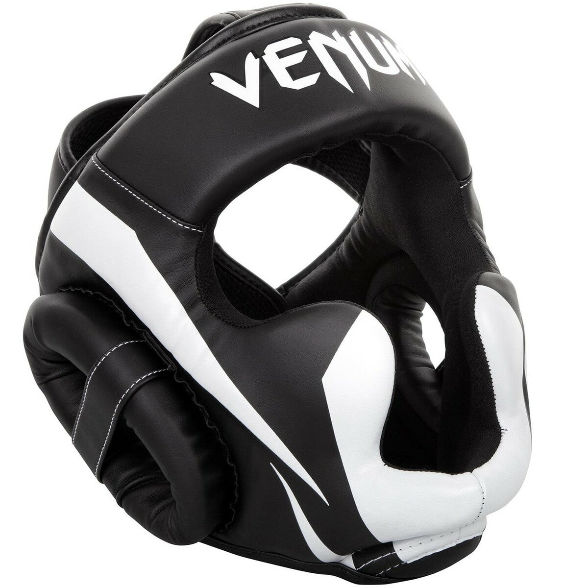 Black/White Venum Elite Head Guard at Bytomic Trade and Wholesale