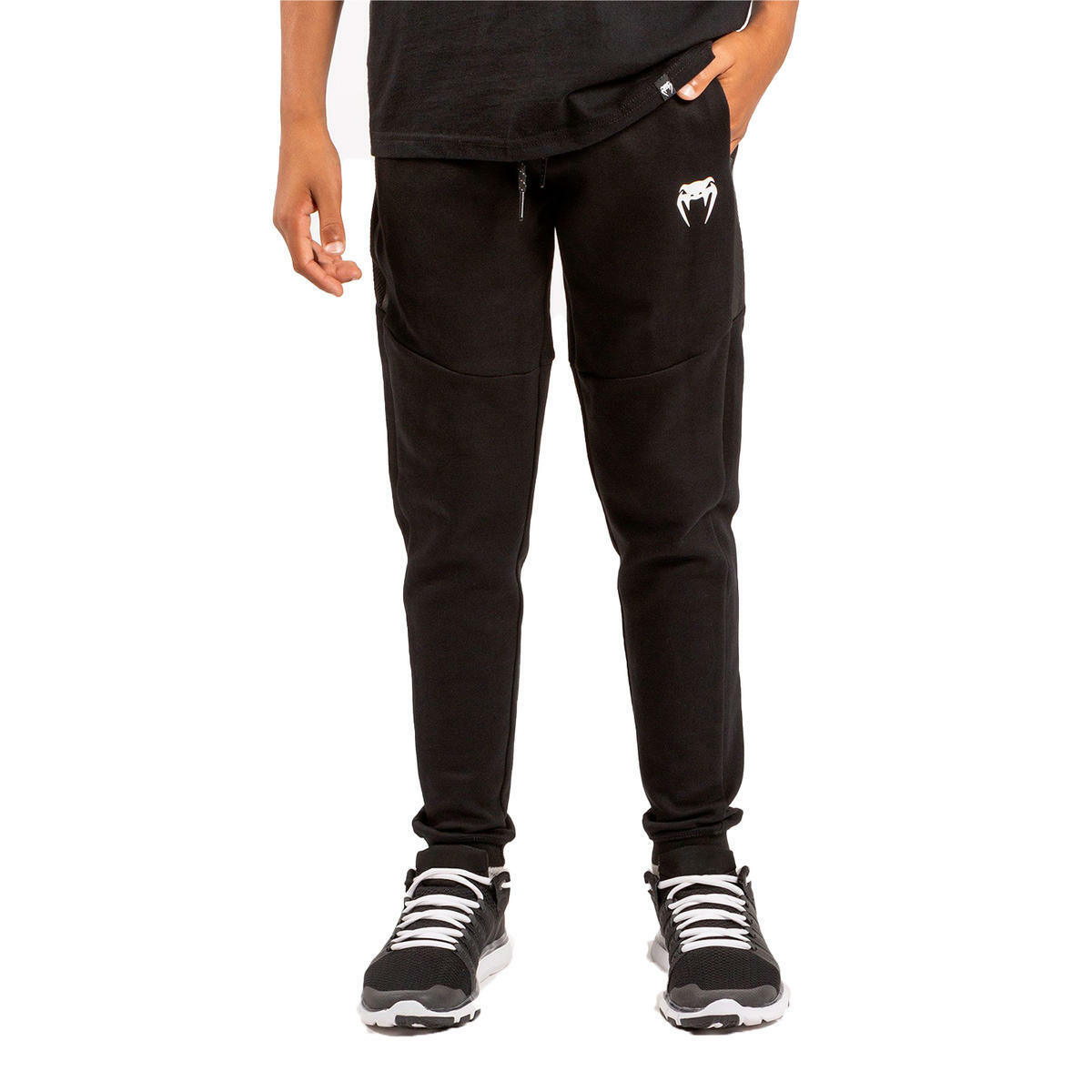 Black Venum Laser Evo 2.0 Kids Joggers at Bytomic Trade and Wholesale