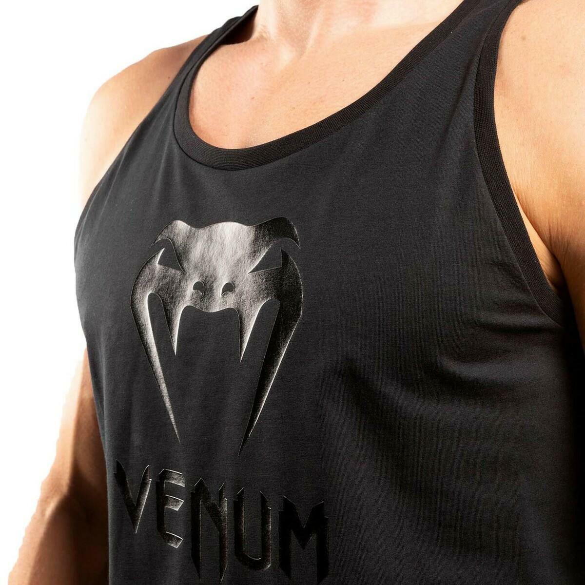 Black-Grey Venum Classic Tank Top    at Bytomic Trade and Wholesale