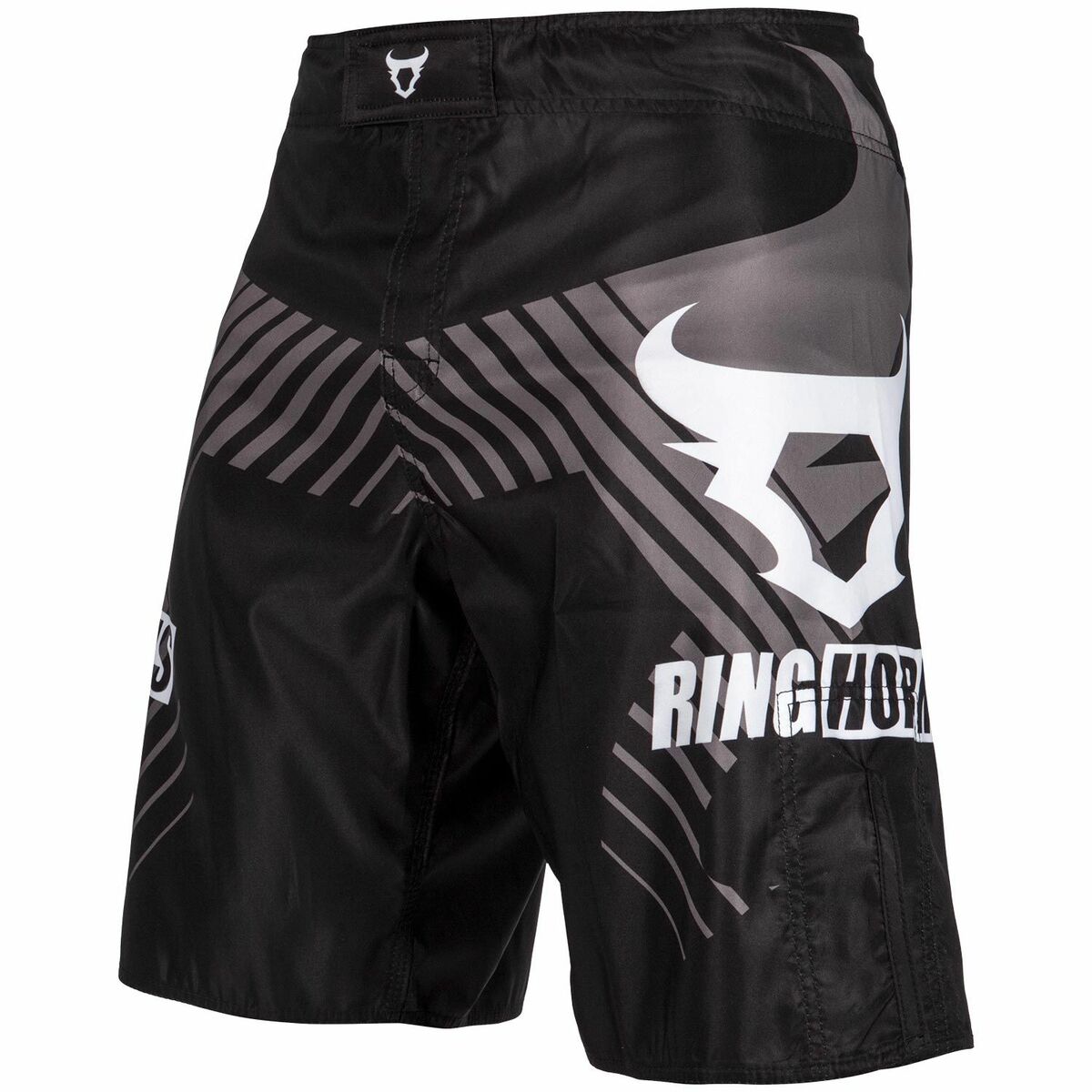 Black Ringhorns Charger Fight Shorts at Bytomic Trade and Wholesale