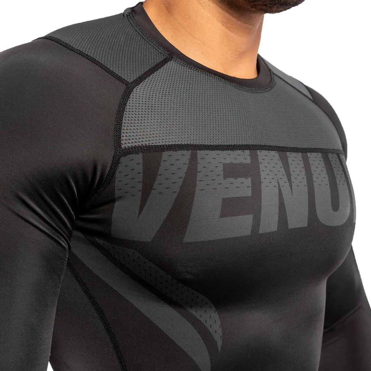 Venum One FC Impact Long Sleeve Rash Guard at Bytomic Trade and Wholesale