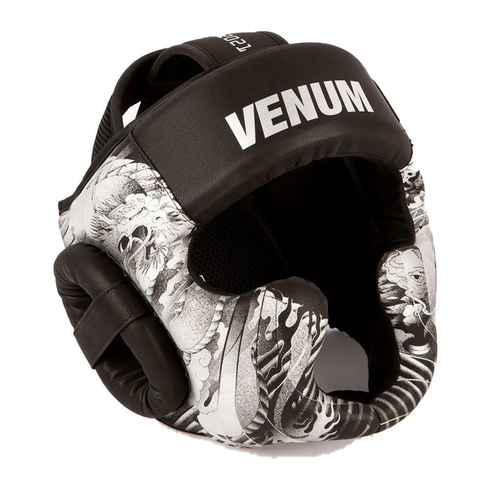 Black-Black Venum YKZ21 Head Gear    at Bytomic Trade and Wholesale