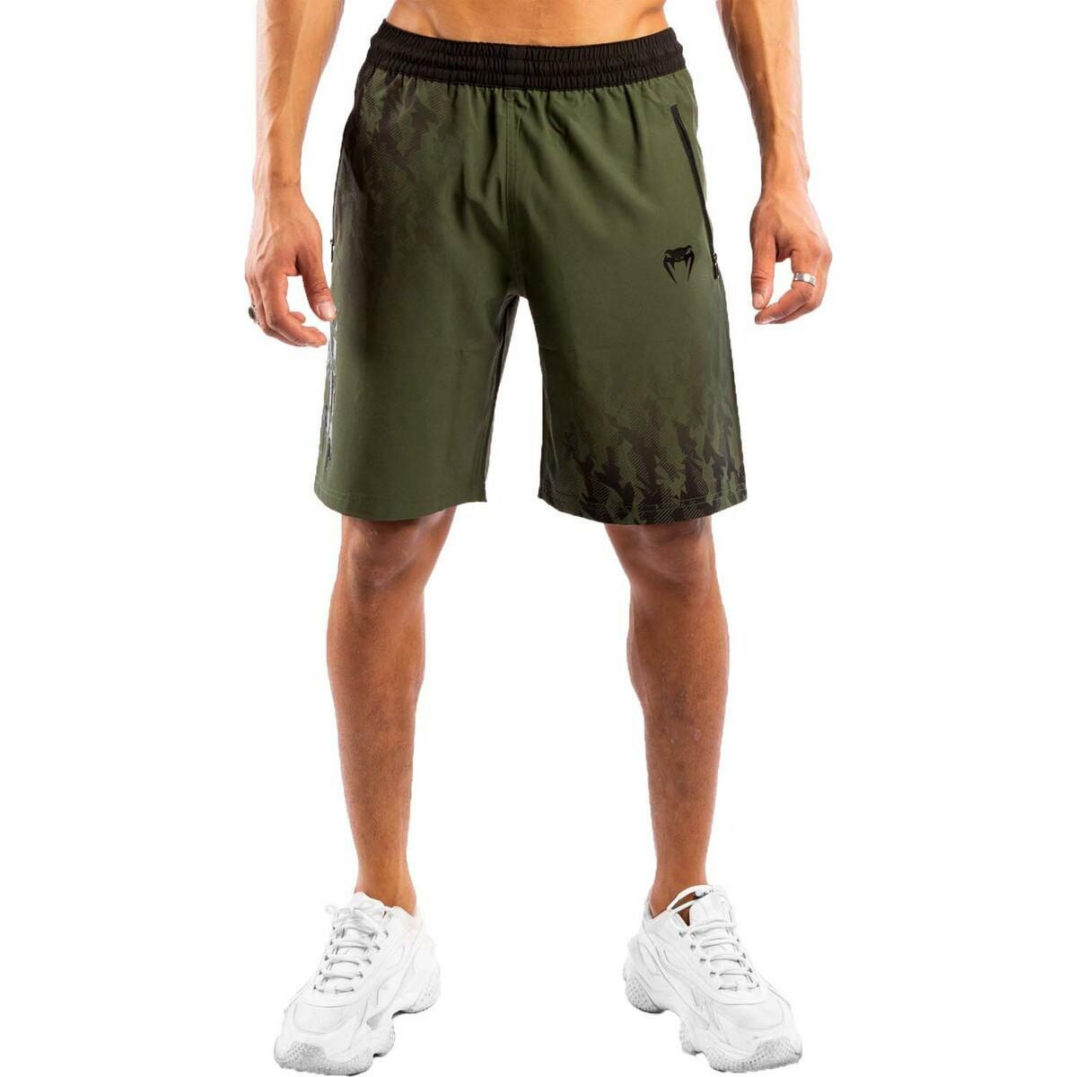 Khaki Venum UFC Authentic Fight Week Training Shorts at Bytomic Trade and Wholesale