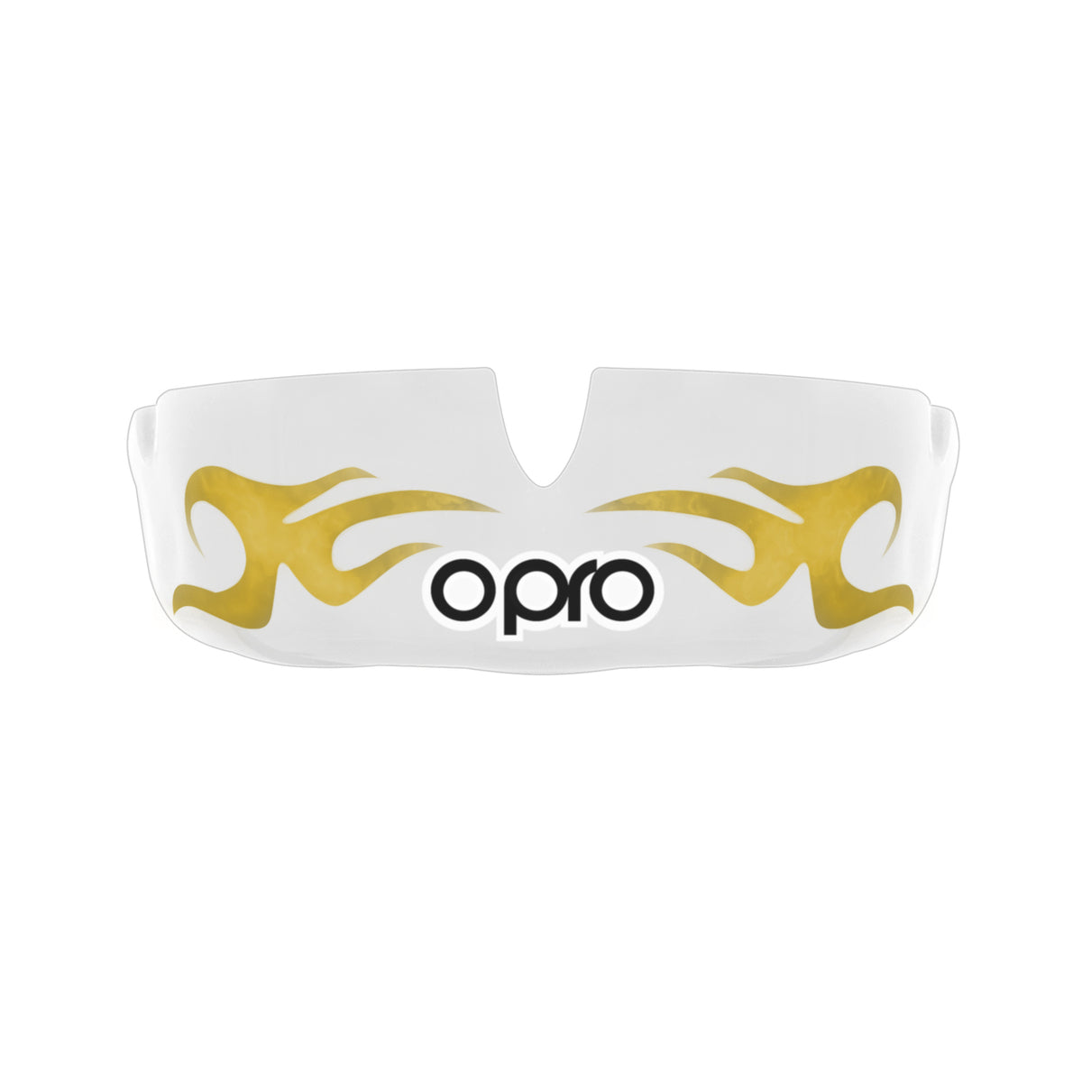 White-Gold Opro Power Fit Bling Urban Mouth Guard at Bytomic Trade and Wholesale