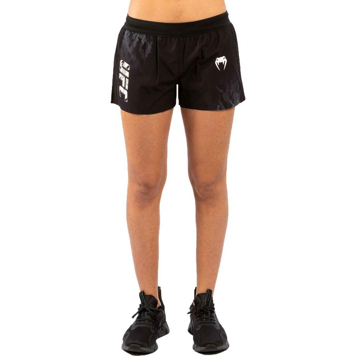 Black Venum UFC Authentic Fight Week Women's Training Shorts    at Bytomic Trade and Wholesale