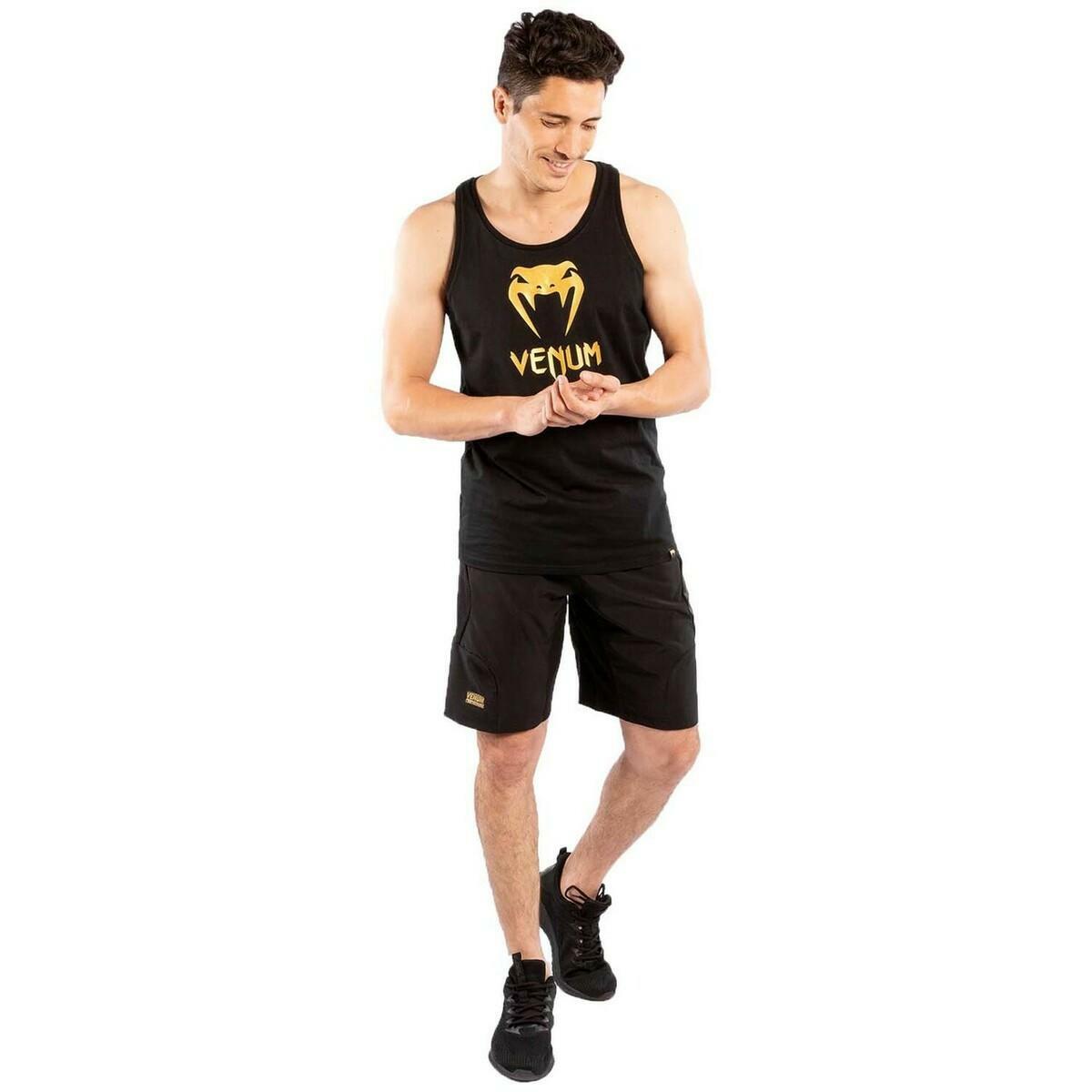 Black-Grey Venum Classic Tank Top    at Bytomic Trade and Wholesale