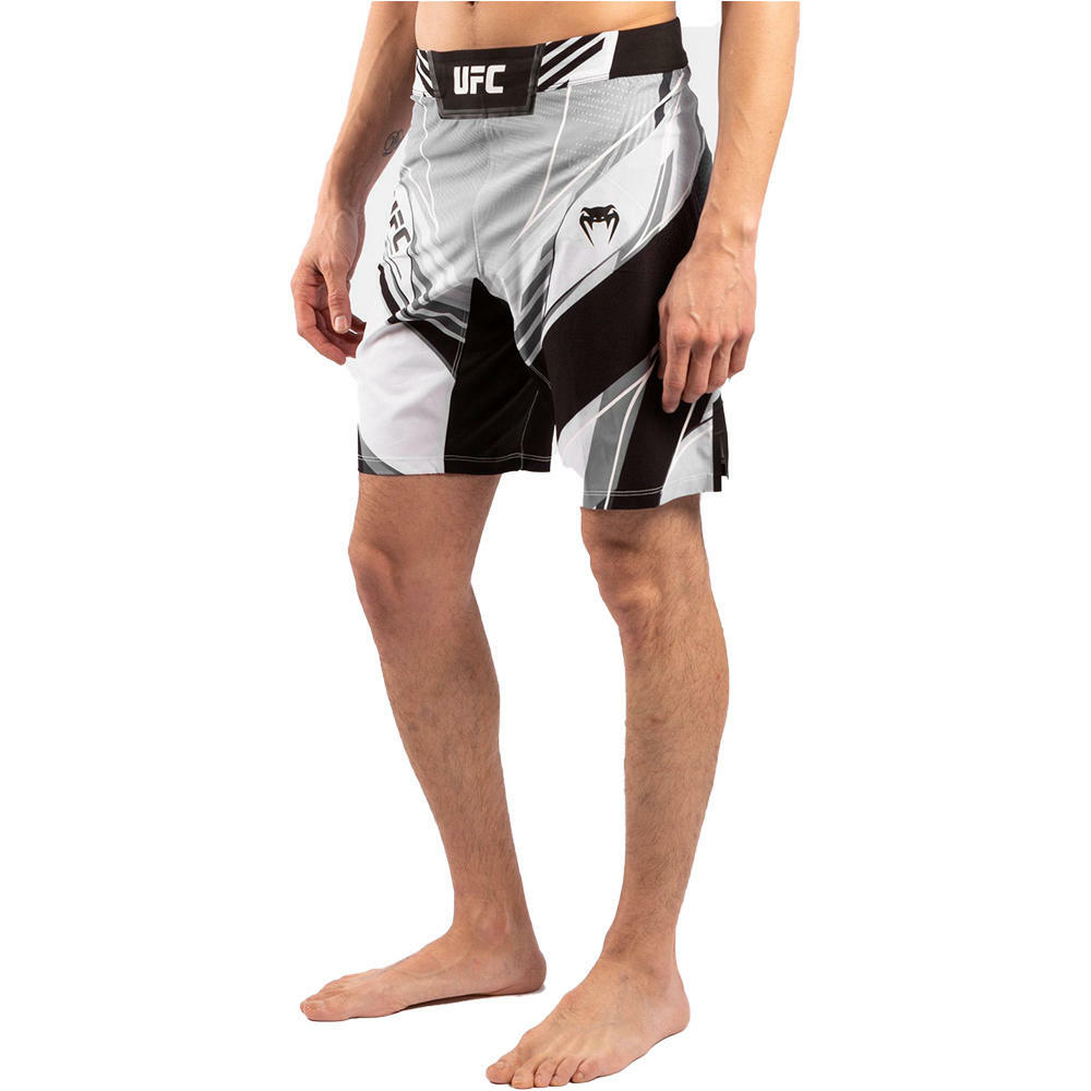 White Venum UFC Authentic Fight Night Fight Shorts at Bytomic Trade and Wholesale