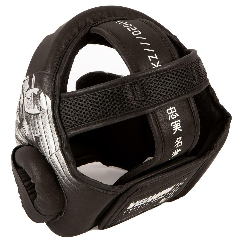 Black-Black Venum YKZ21 Head Gear    at Bytomic Trade and Wholesale