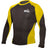 TOP TEN MMA Rash Guard long sleeve blackyellow Black - Yellow XXL at Bytomic Trade and Wholesale