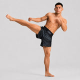 Fumetsu Anaconda Muay Thai Shorts Black/Black