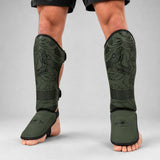 Fumetsu Anaconda Shin/Instep Guards Khaki/Black at Bytomic Trade & Wholesale 1