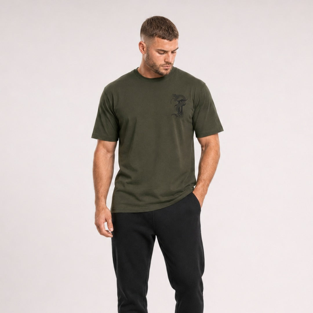 Fumetsu Anaconda T-Shirt Khaki