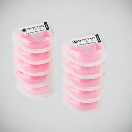 Baby Pink Bytomic Gumshields Pack of 10 at Bytomic Wholesale