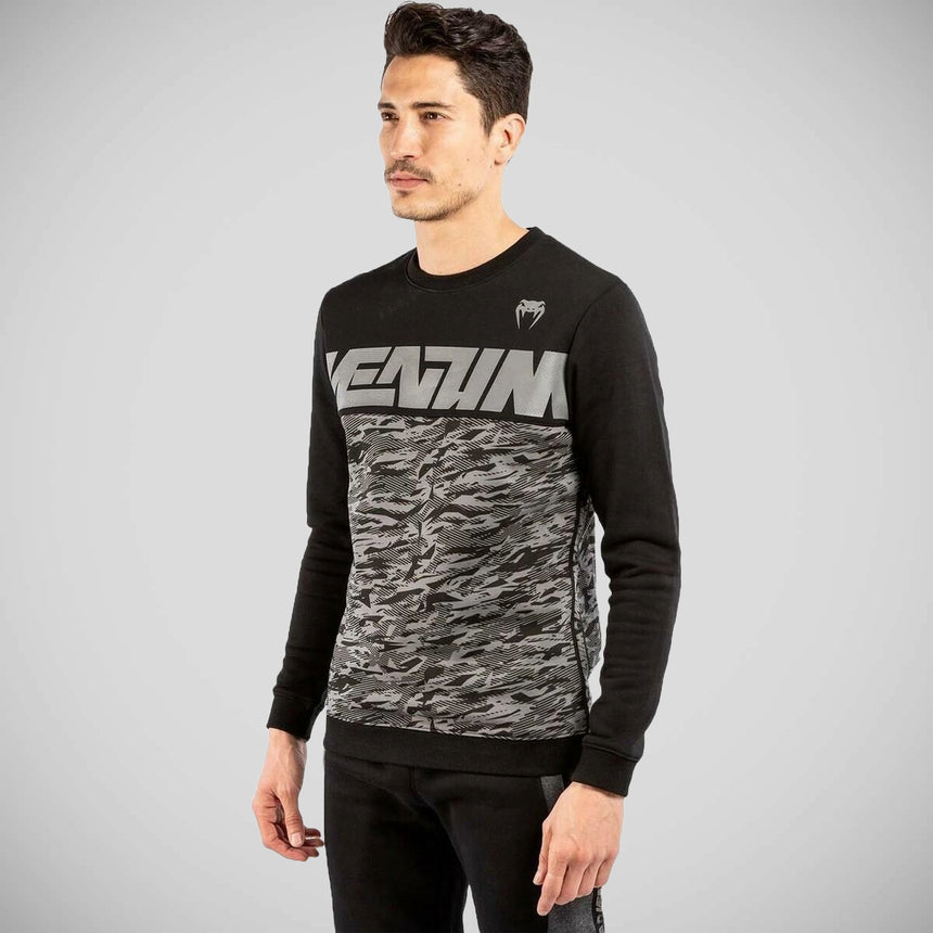Venum Connect Sweatshirt Black/Camo    at Bytomic Trade and Wholesale