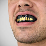 SafeJawz Extro Goldie Mouth Guard Black/Gold    at Bytomic Trade and Wholesale