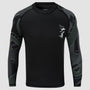 Fumetsu Anaconda Womens Long Sleeve Rash Guard Black/Khaki