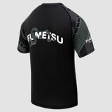 Fumetsu Anaconda Womens Short Sleeve Rash Guard Black/Khaki    at Bytomic Trade and Wholesale