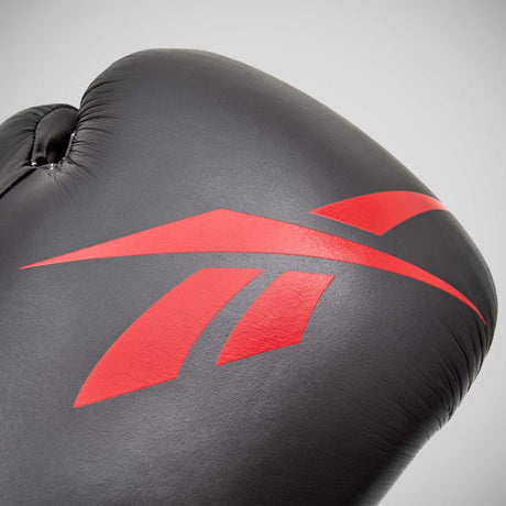 Reebok Leather Boxing Gloves Black/Red    at Bytomic Trade and Wholesale