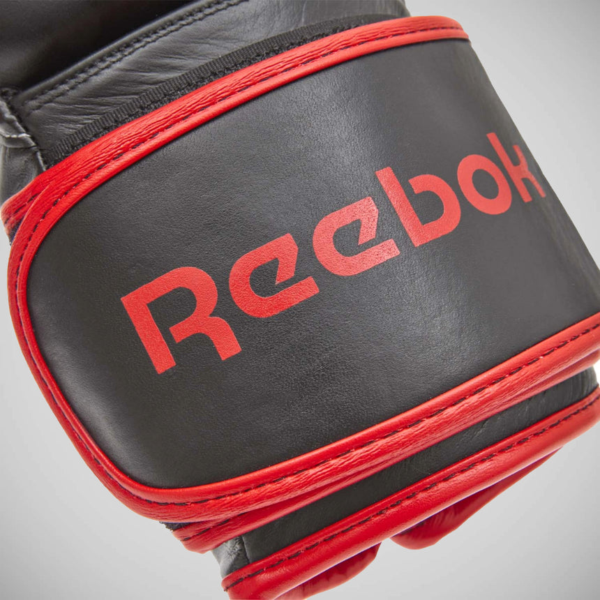 Reebok Leather Boxing Gloves Black/Red    at Bytomic Trade and Wholesale