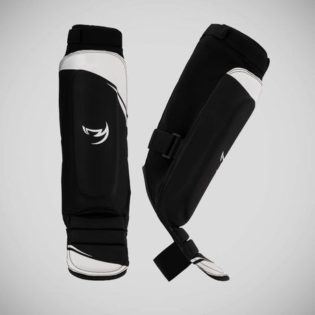 Fumetsu Ghost S3 MMA Shin Guards Black/White at Bytomic Trade and Wholesale