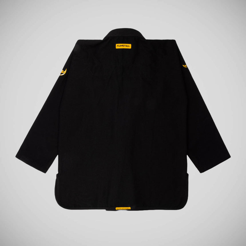 Fumetsu Ghost V-Lite BJJ Gi Black/Yellow    at Bytomic Trade and Wholesale