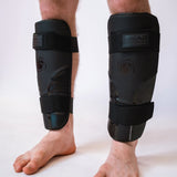 Black/Black Bytomic Performer Carbon Evo Shin Guards