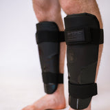 Black/Black Bytomic Performer Carbon Evo Shin Guards