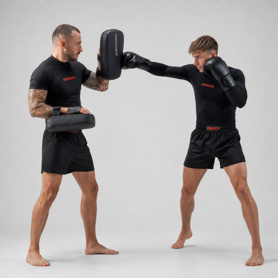 Black/Black Bytomic Red Label Flat Thai Pads