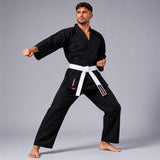 Black Bytomic Red Label 7oz Lightweight Karate Uniform