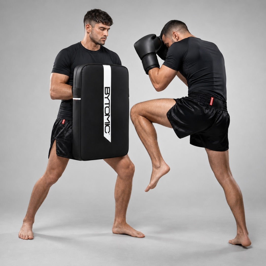 Black Bytomic Red Label Straight Kick Shield