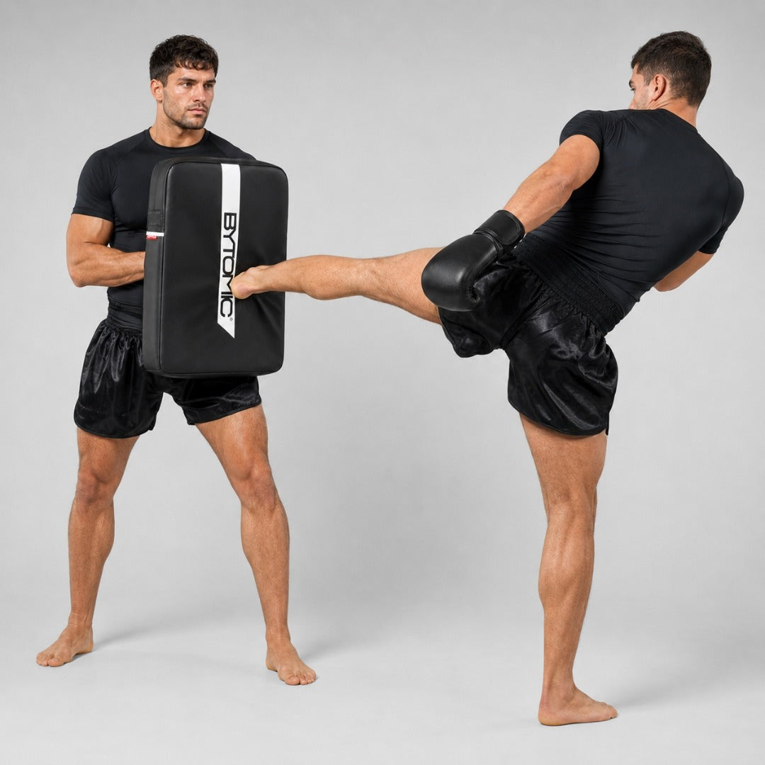 Black Bytomic Red Label Straight Kick Shield
