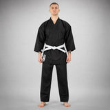 Black Bytomic Ronin Middleweight Karate Uniform Photoshoot 1