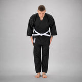 Black Bytomic Ronin Middleweight Karate Uniform Photoshoot 3